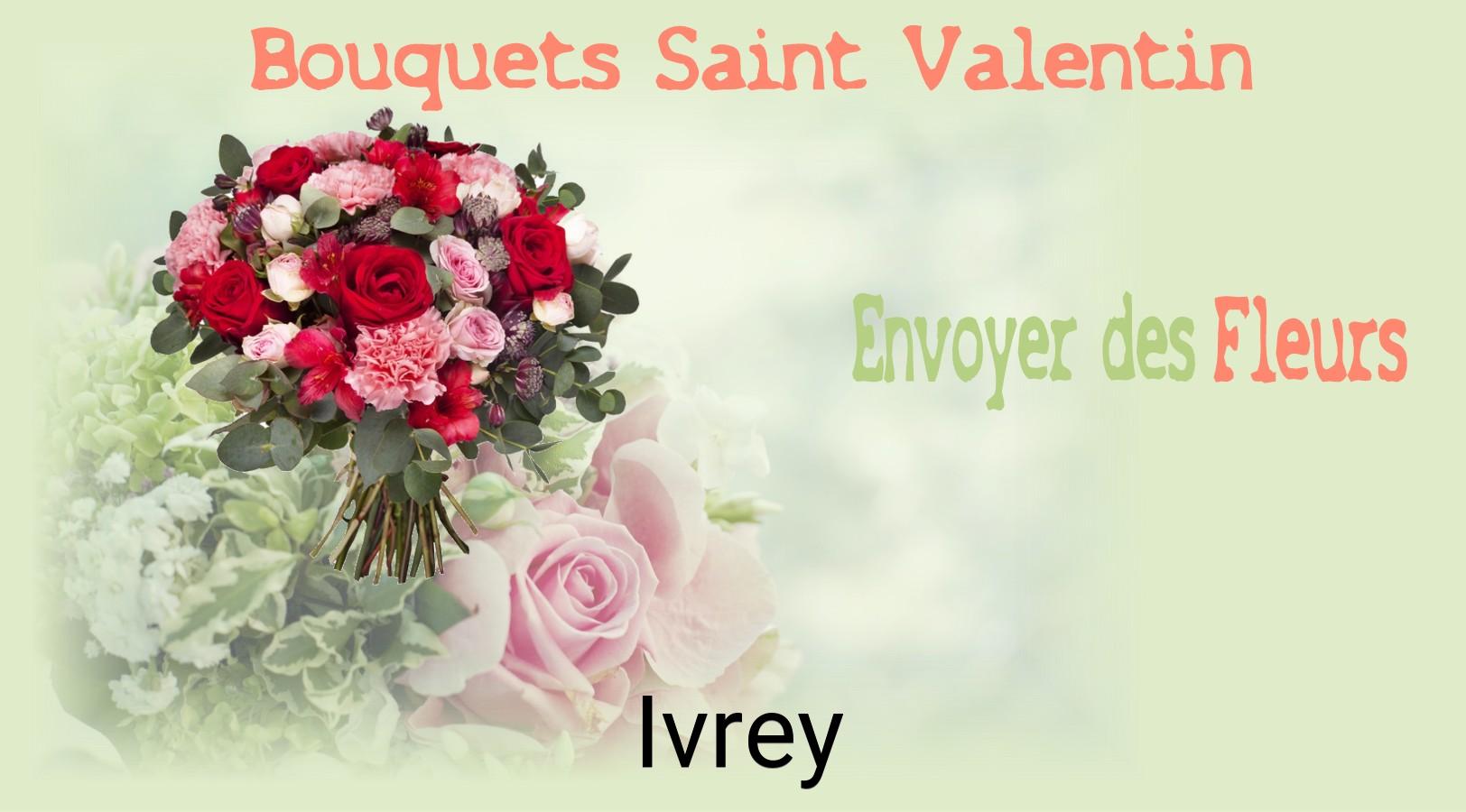 Roses de Saint-Valentin livrées à Ivrey